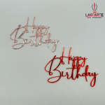 Topper frontal happy birthday